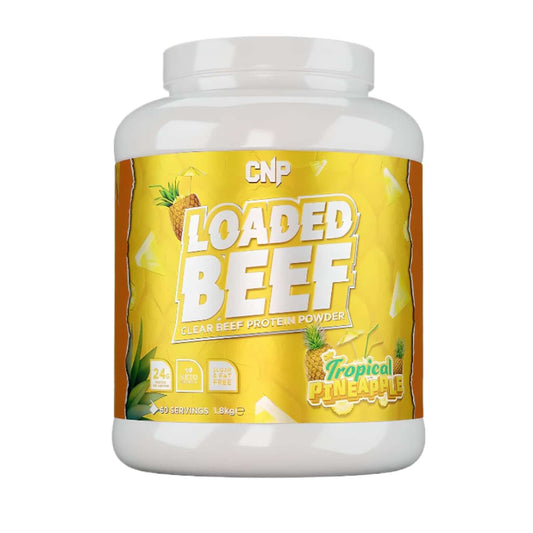 CNP Loaded Beef ISO Protein Size: 1.8kg Flavour: Tropical Pineapple