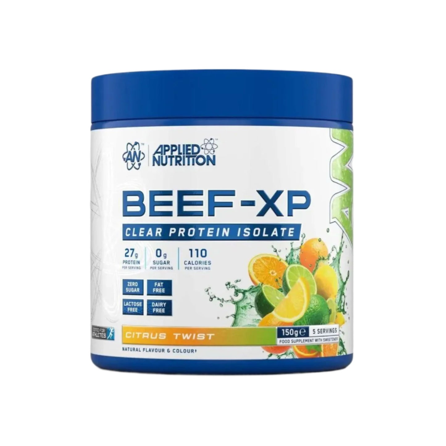 Applied Nutrition Beef-XP 150g Sample tub Size: 150g Flavour: Citrus Twist