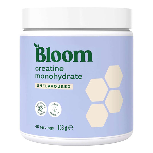 Bloom Creatine Monohydrate Size: 45 Svgs Flavour: Unflavoured