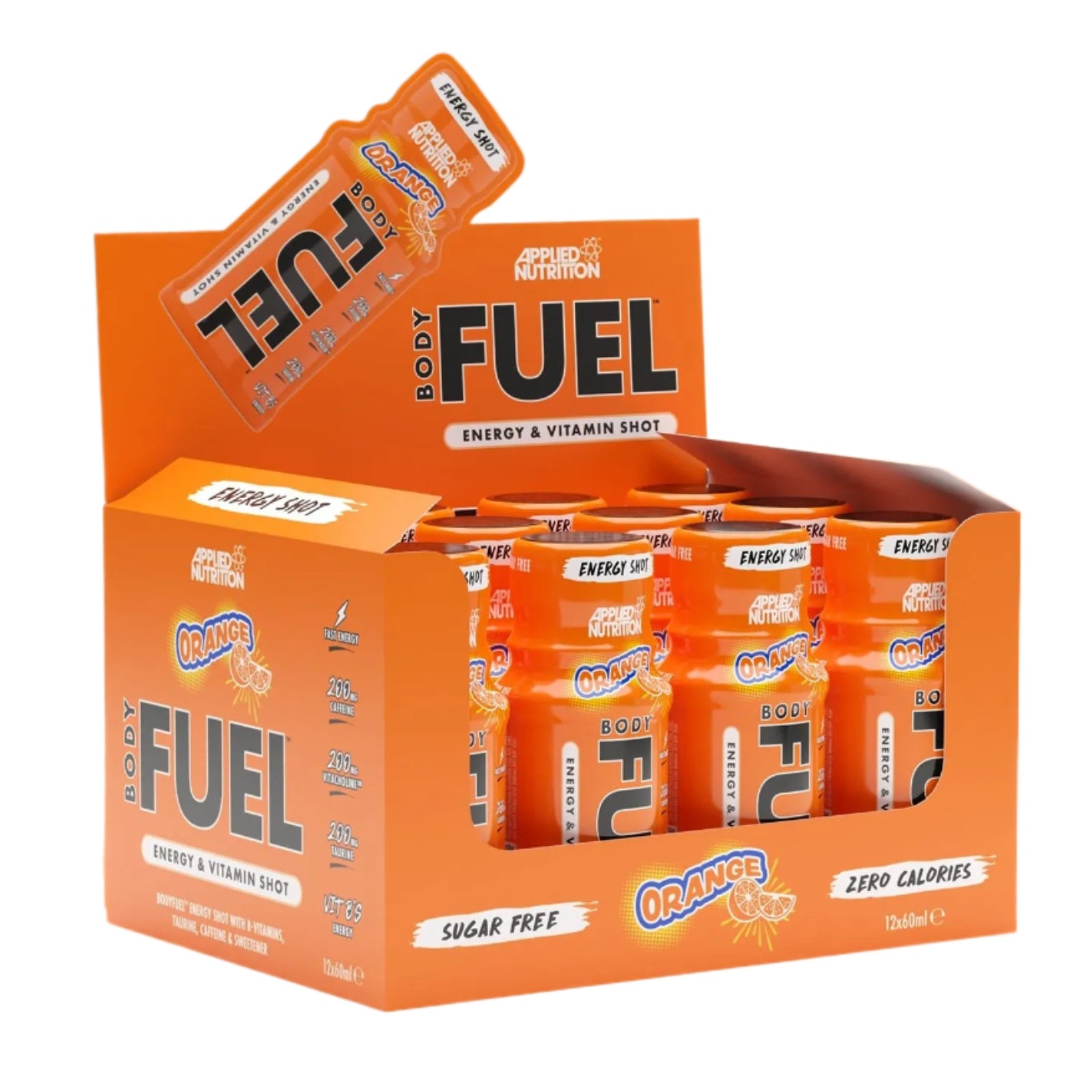  Applied Nutrition Body Fuel Energy Shots Orange
