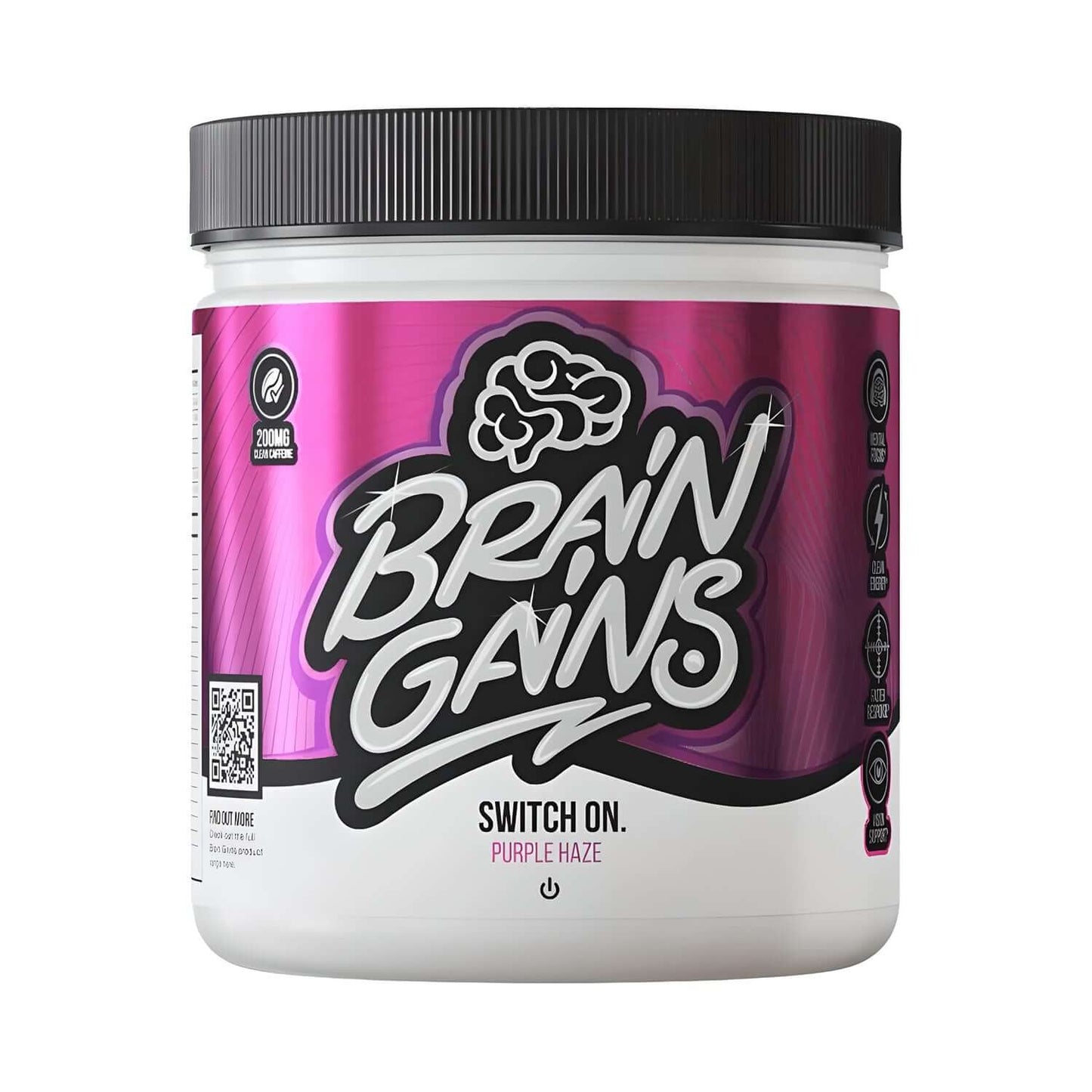 Brain Gains Switch On Size: 225g Flavour: Purple Haze