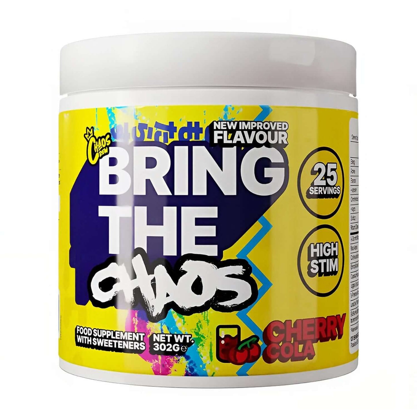 Chaos Crew Bring The Chaos Size: 25 Svgs Flavour: Cherry Cola
