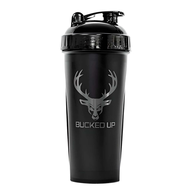 Bucked Up Perfect Protein Shaker Black