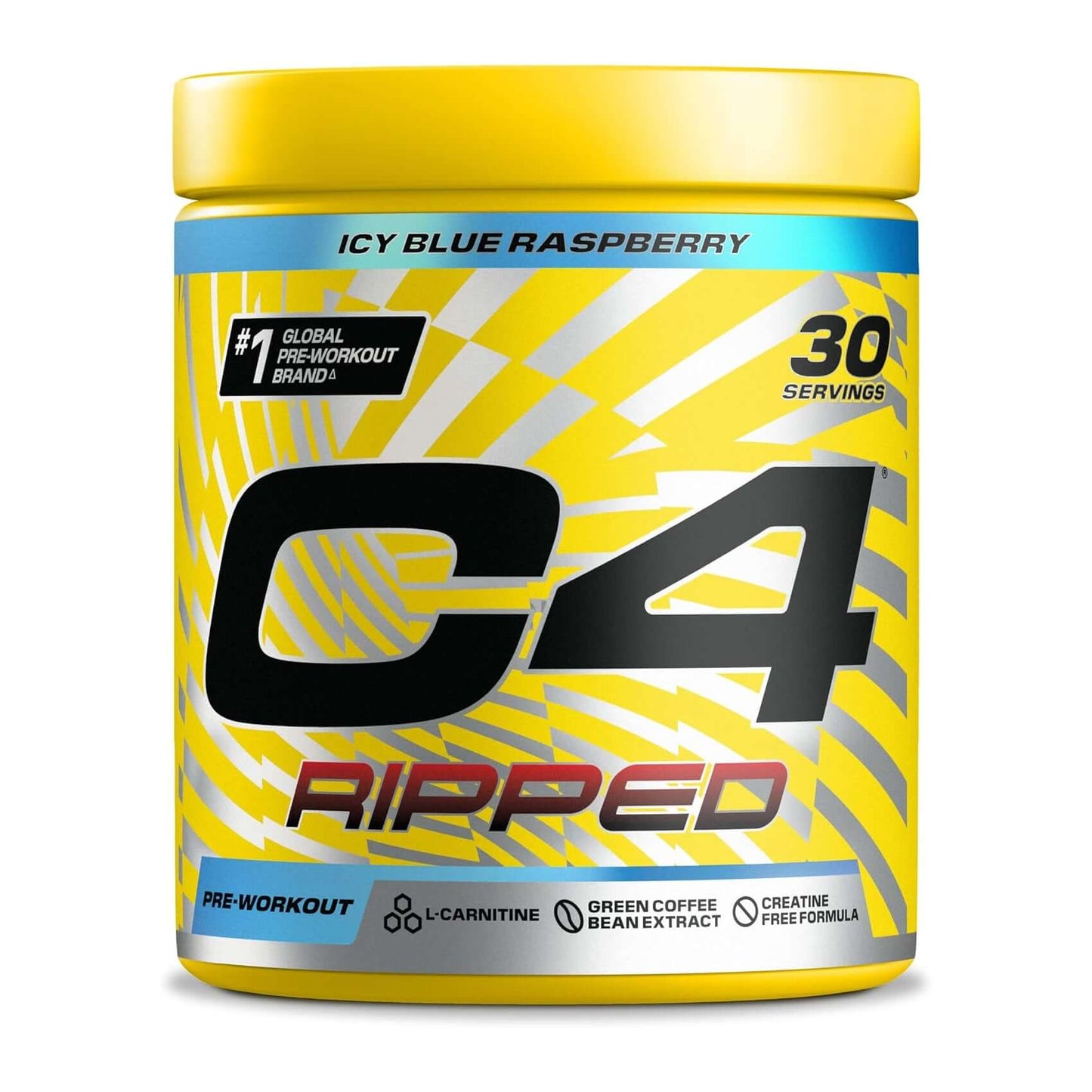 Cellucor C4 Ripped Size: 30 Svgs Flavour: Blue Raspberry