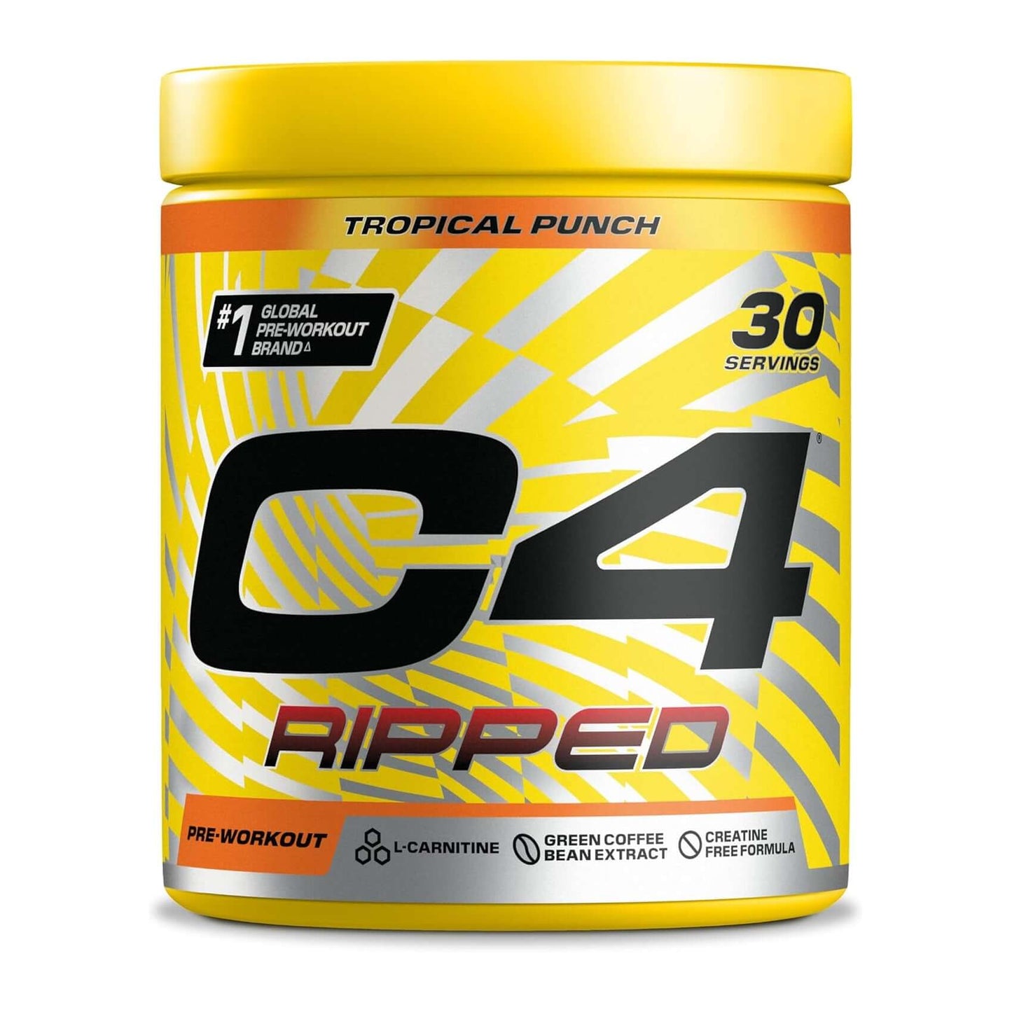Cellucor C4 Ripped Size: 30 Svgs Flavour: Tropical Punch