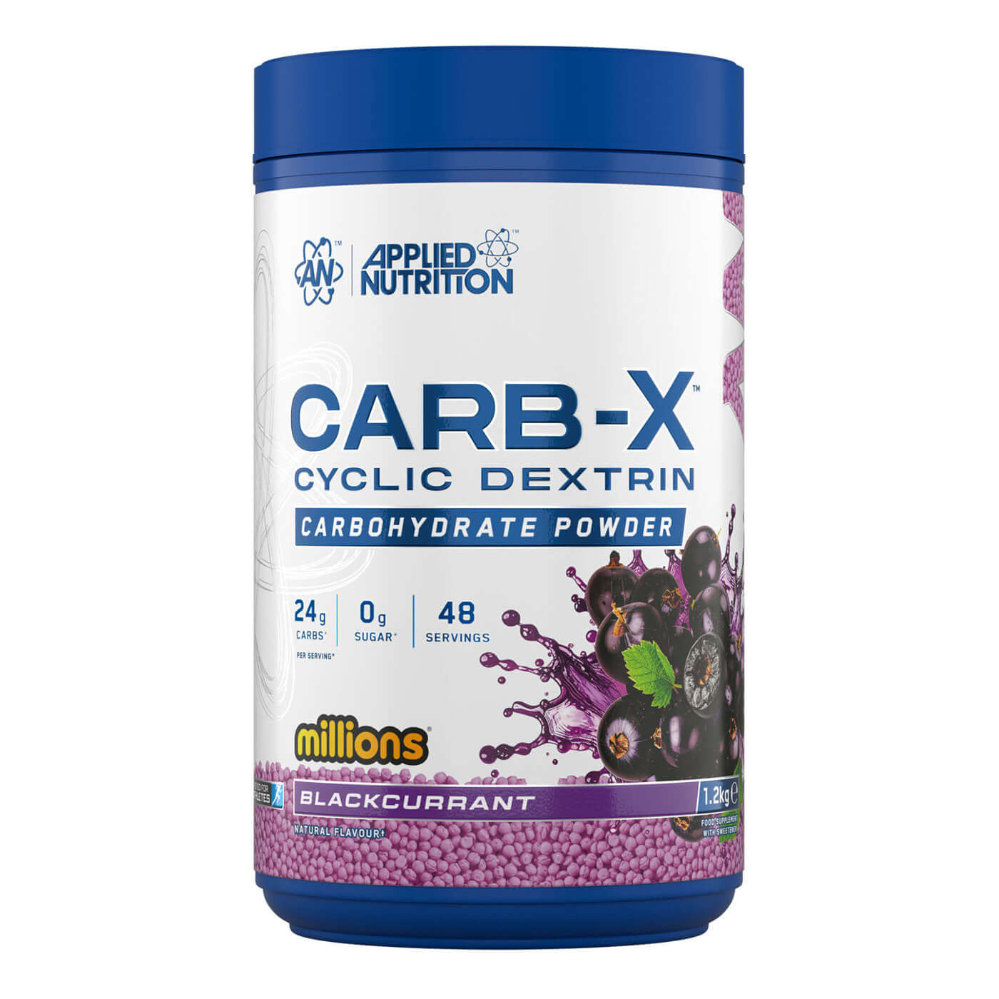 Applied Nutrition Carb-X Size: 1.2kg Flavour: Blackcurrant Millions