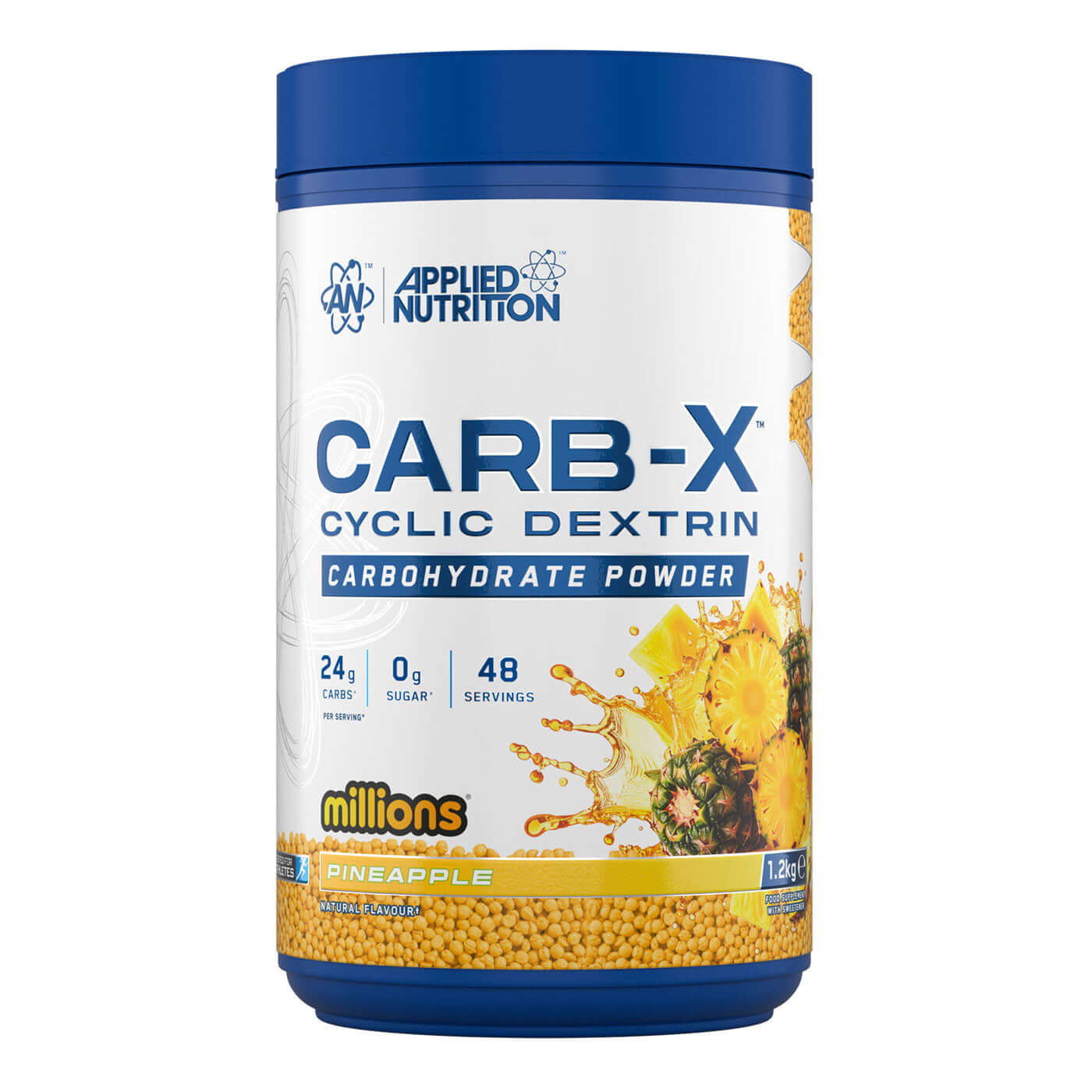 Applied Nutrition Carb-X Size: 1.2kg Flavour: Pineapple Millions