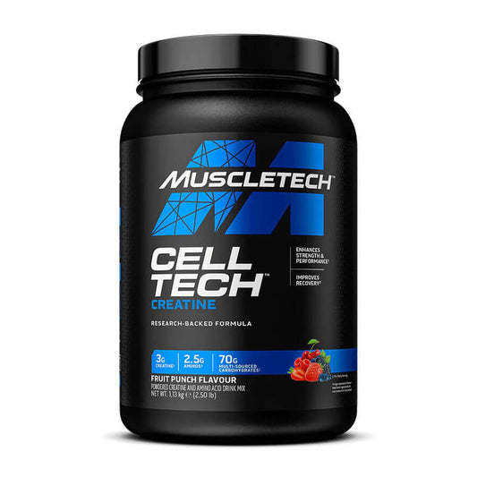 Muscletech Cell Tech Size: 1130g Flavour: Fruit Punch
