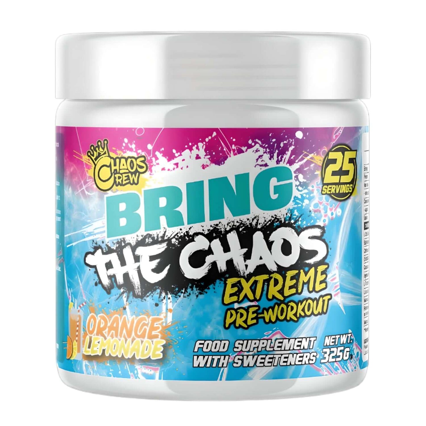 Chaos Crew Bring The Chaos Size: 25 Svgs Flavour: Orange Lemonade