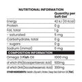 Chaos Crew Omega-3 Fish Oil Nutrition Facts