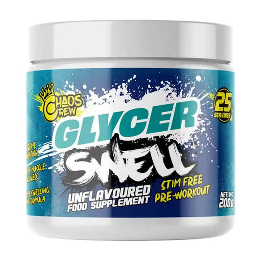 Chaos Crew Glycer Swell Size: 200g Flavour: Unflavoured
