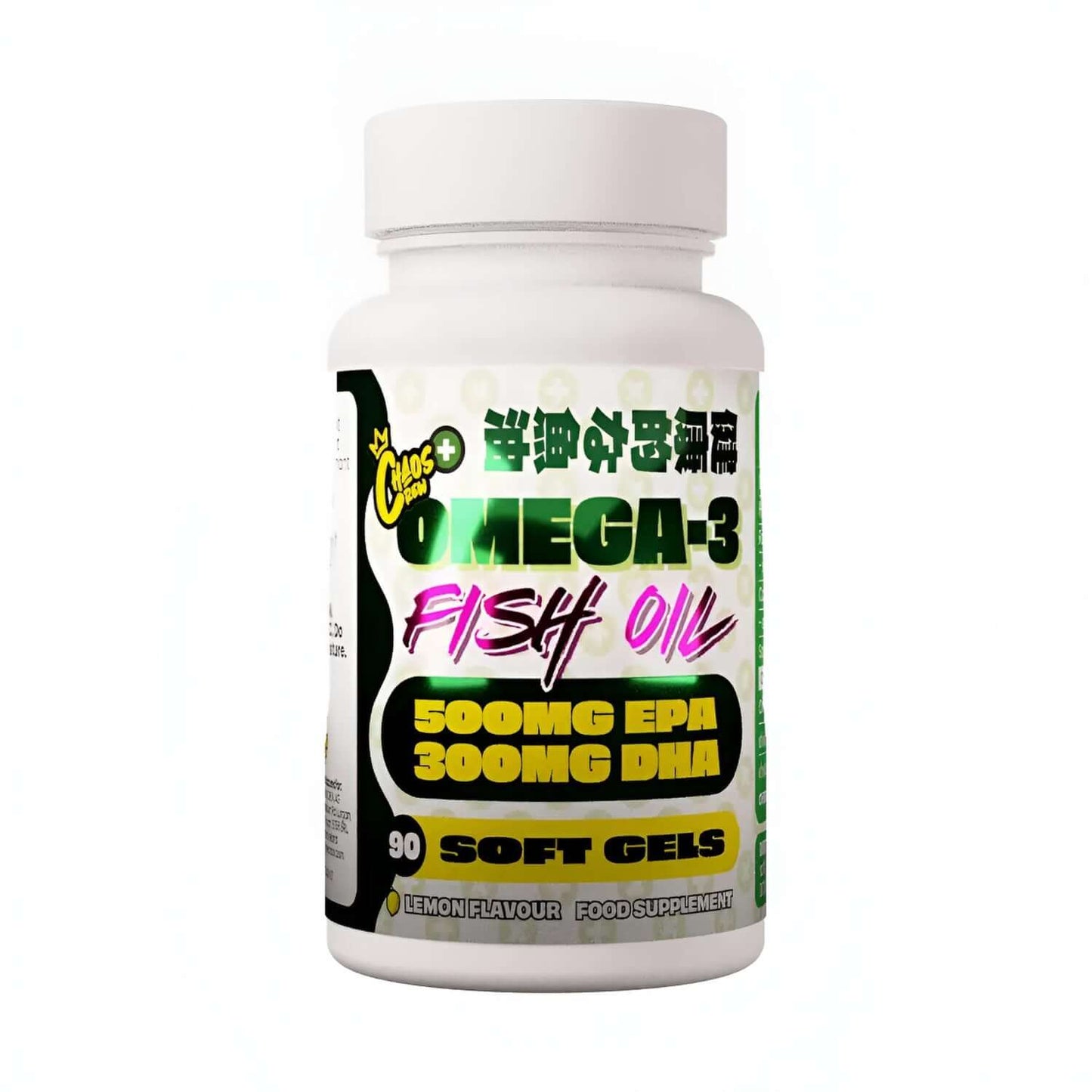 Chaos Crew Omega-3 Fish Oil Size: 90 Softgels