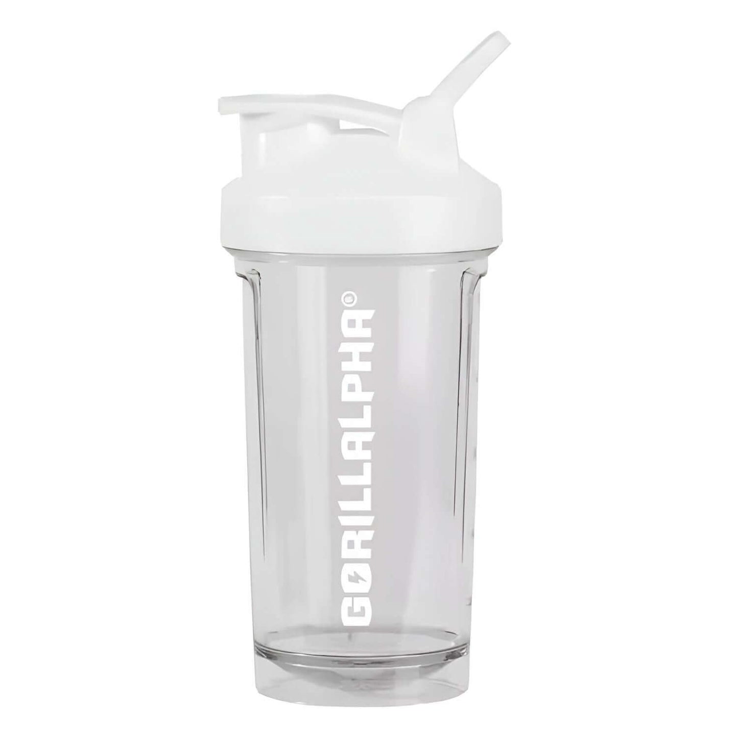 Gorillalpha Clear Shaker Cup Size: 500ml Color: Clear/White