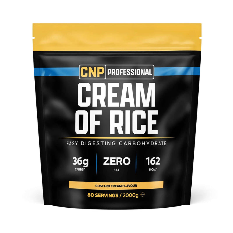 CNP Cream Of Rice Size: 2kg Flavour: Custard Cream