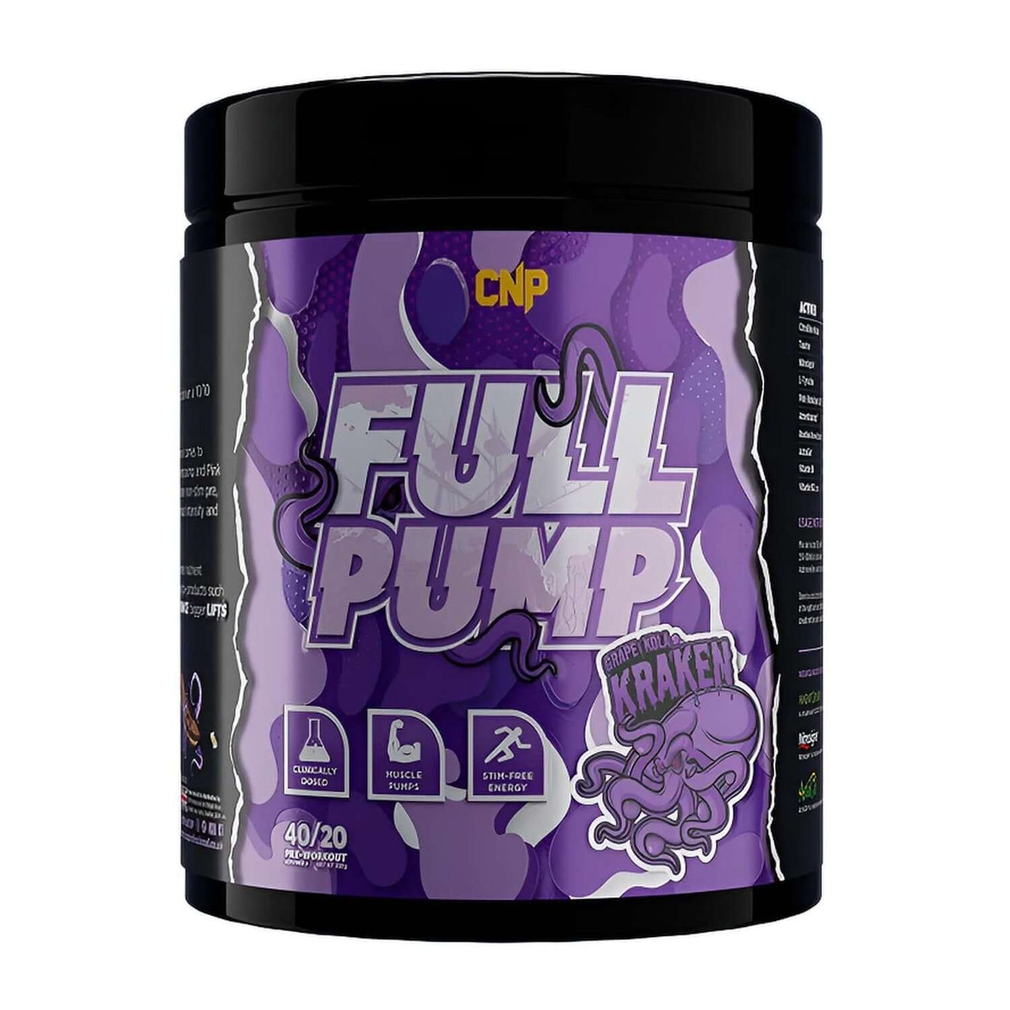 CNP Full Pump Size: 300g Flavour: Grape Cola