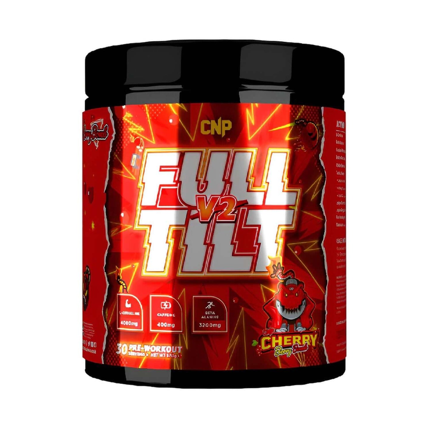 CNP Full Tilt Size: 300g Flavour: V2 Cherry Bomb