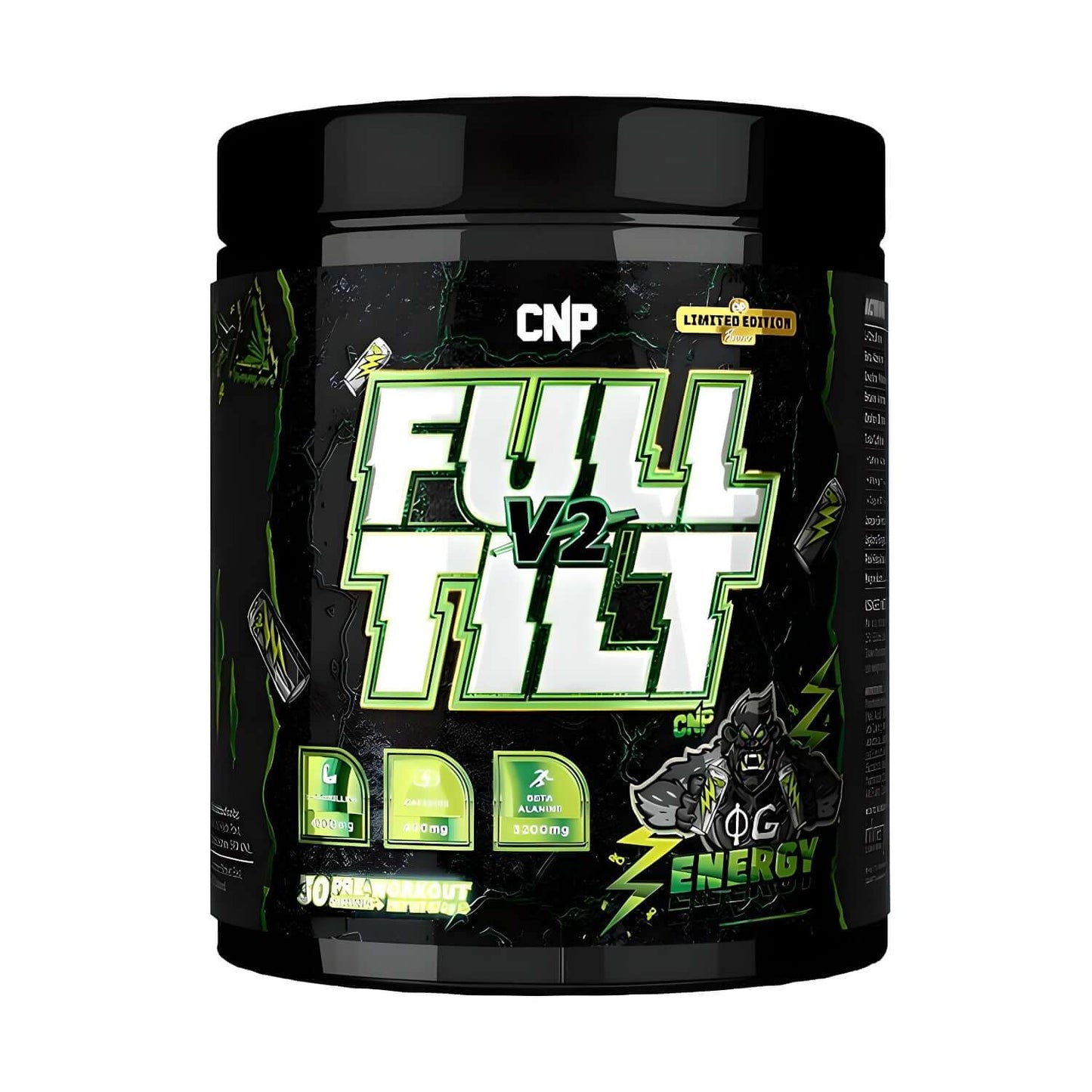  CNP Full Tilt Size: 300g Flavour: OG Energy