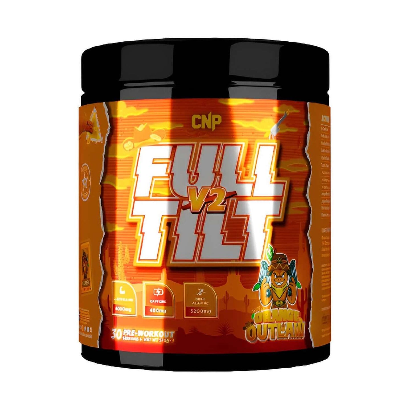 CNP Full Tilt Size: 300g Flavour: V2 Orange Outlaw