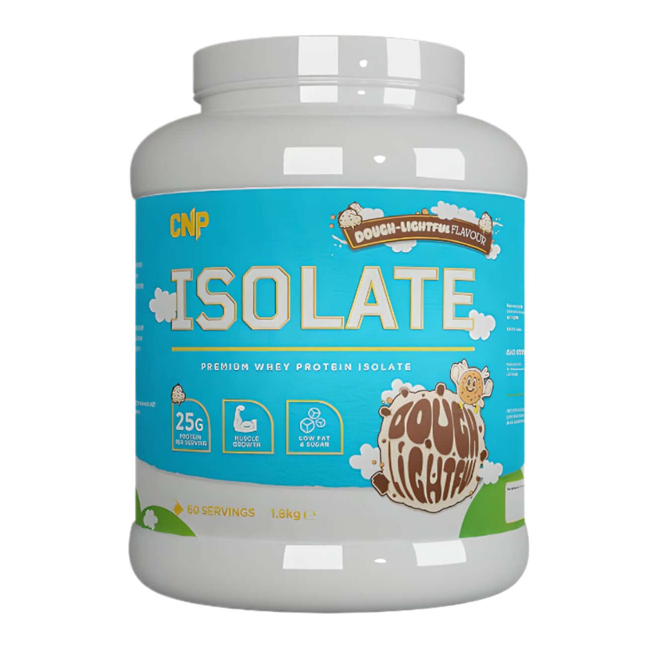CNP Whey Isolate Size: 1.8kg Flavour: Dough-Lightful