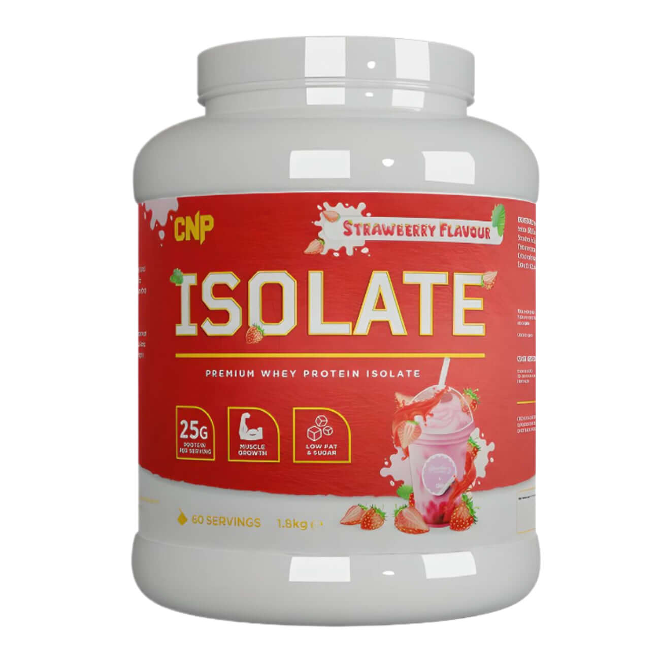 CNP Whey Isolate Size: 1.8kg Flavour: Strawberry