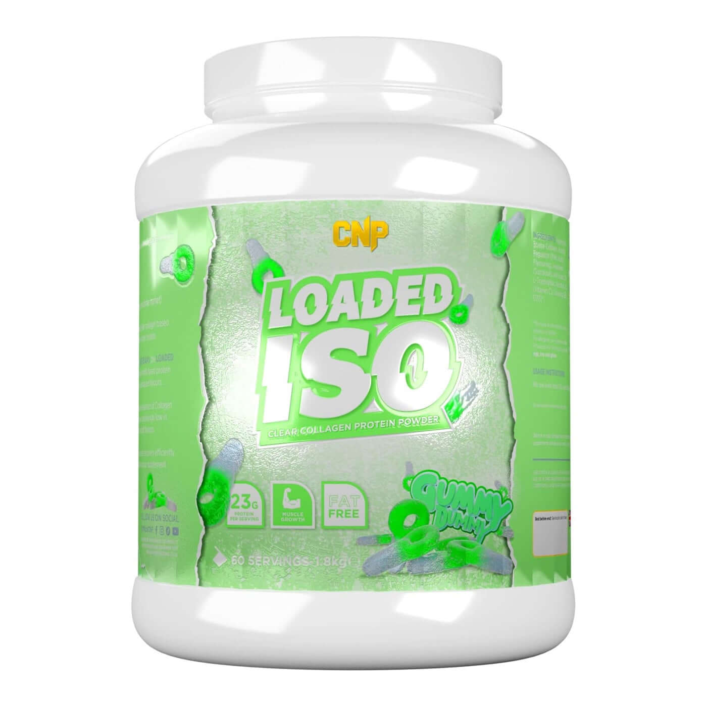 CNP Loaded ISO Beef Protein Size: 1.8kg Flavour: Gummy Dummy