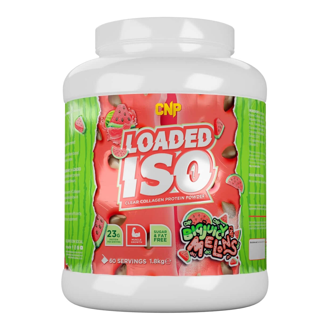 CNP Loaded ISO Beef Protein Size: 1.8kg Flavour: Big Juicy Melons
