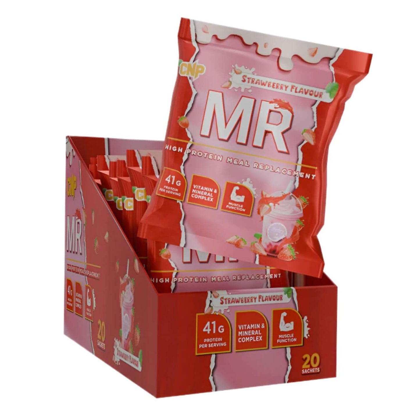CNP Pro MR Meal Replacement Shake Size: 20 Svgs Flavour: Strawberry