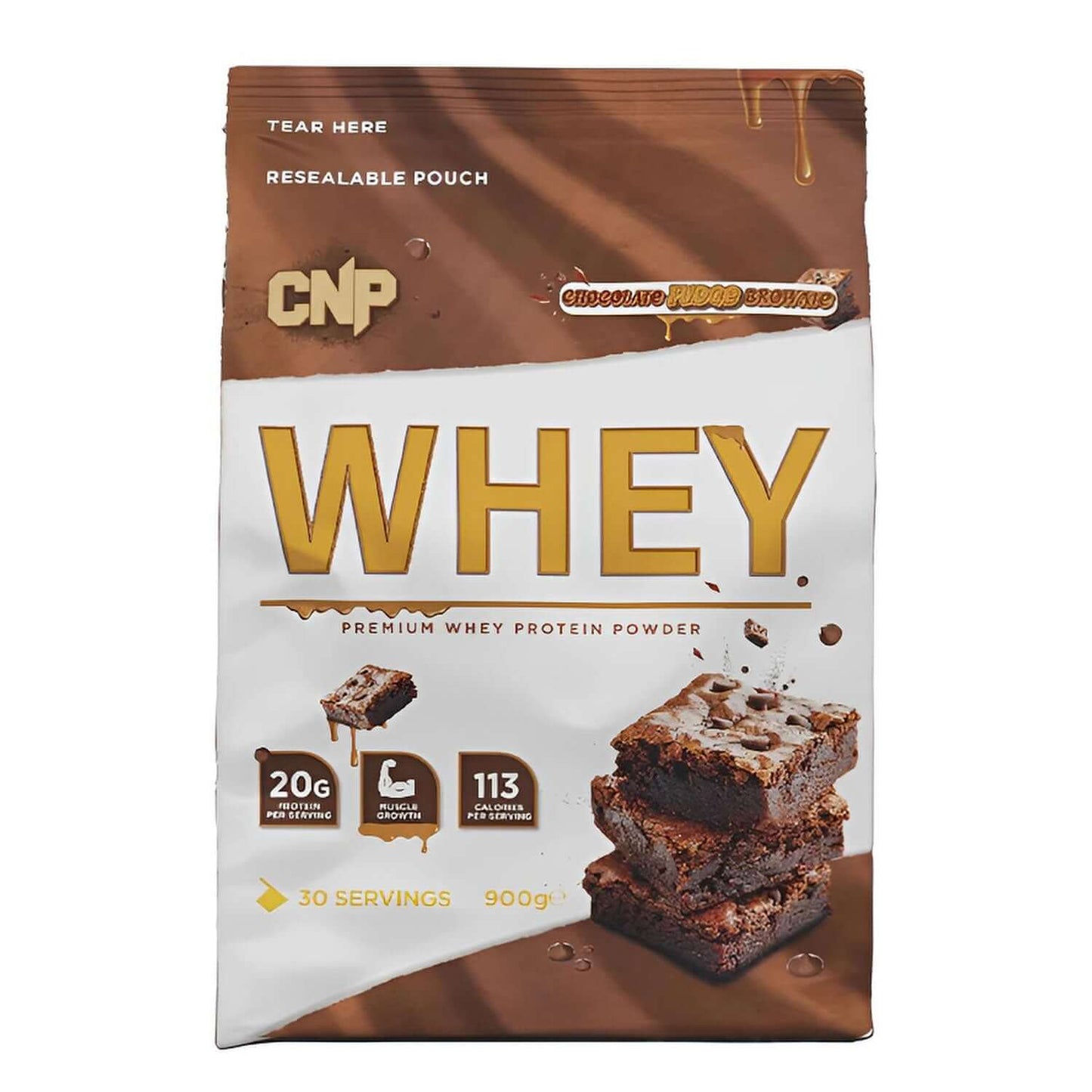 CNP Whey Protein Size: 900g Flavour: Choc Fudge Brownie