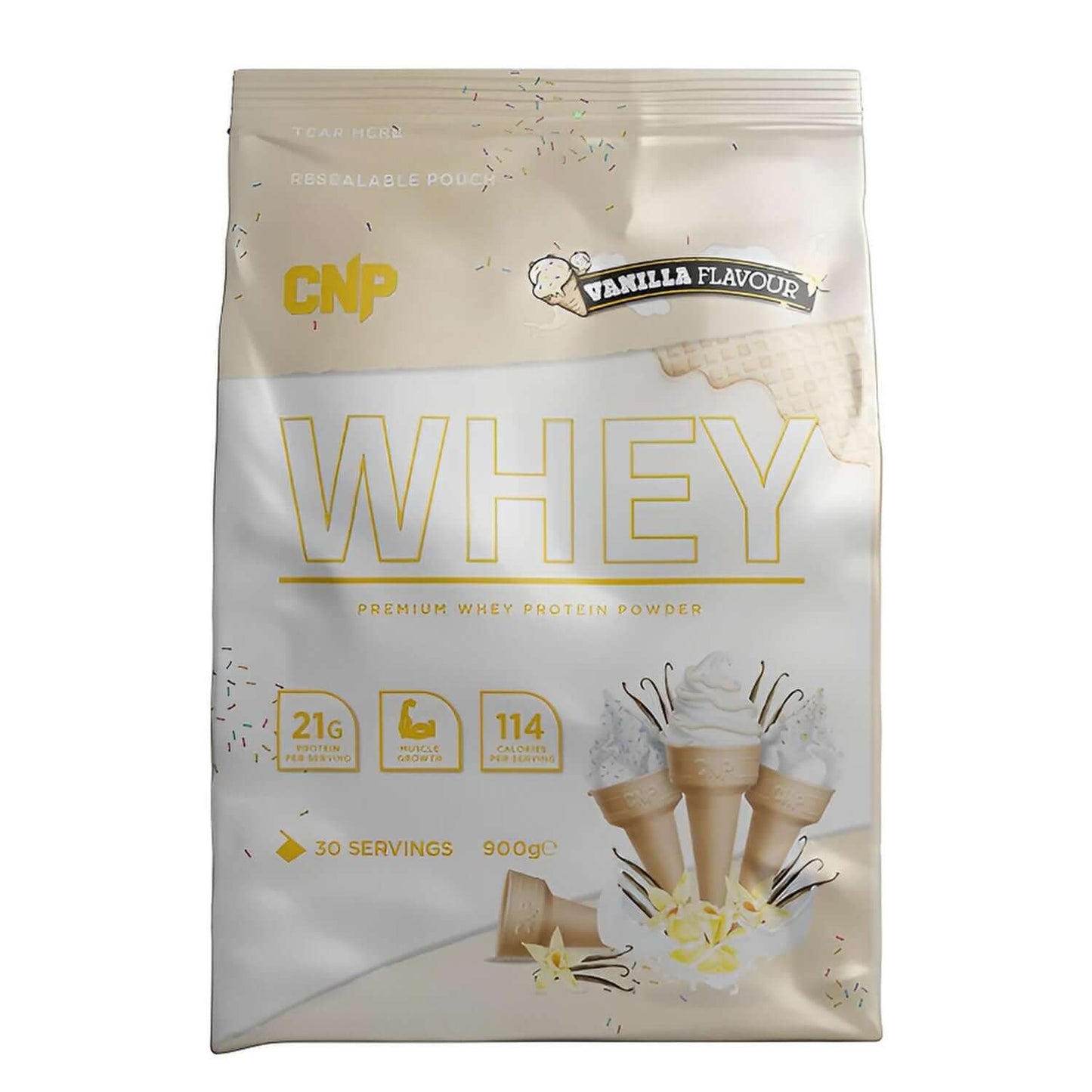 CNP Whey Protein Size: 900g Flavour: Vanilla