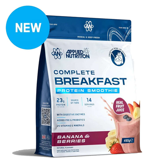 Applied Nutrition Complete Breakfast Protein Smoothie Size: 450g Flavour: Banana & Berries