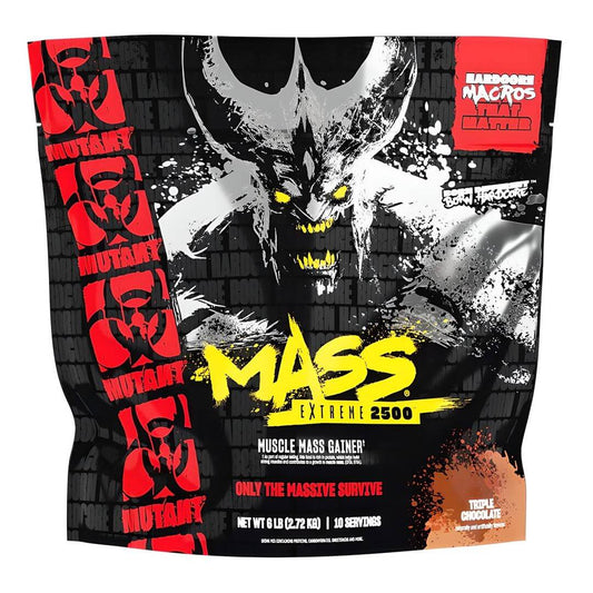 Mutant Mass Extreme 2500 Size: 2.72kg Flavour: Triple Chocolate