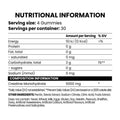 Chaos Crew Creatine Gummies Nutrition Facts