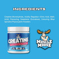 Muscle Moose Flavoured Creatine Ingredients