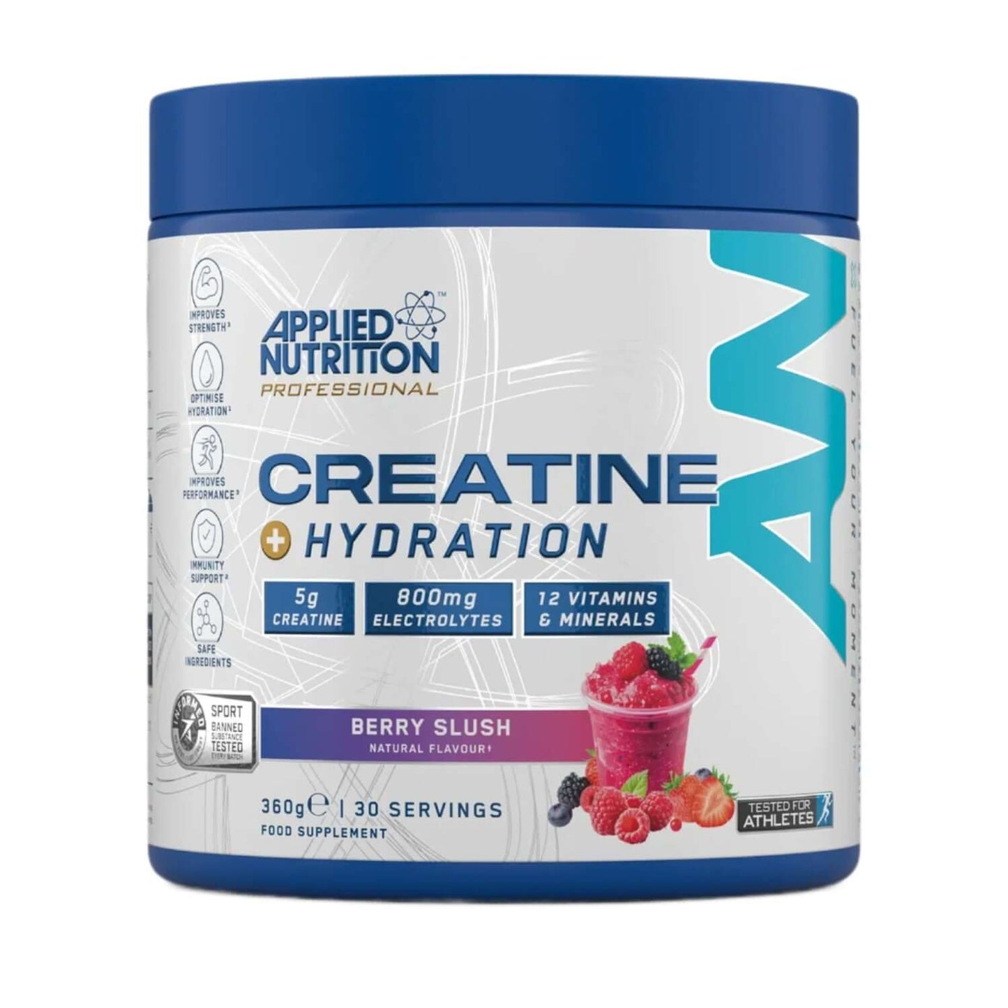Applied Nutrition Creatine + Hydration Size: 360g Flavour: Berry Slush