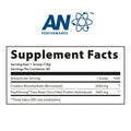 Applied Nutrition Creatine + Peptide Nutrition Facts
