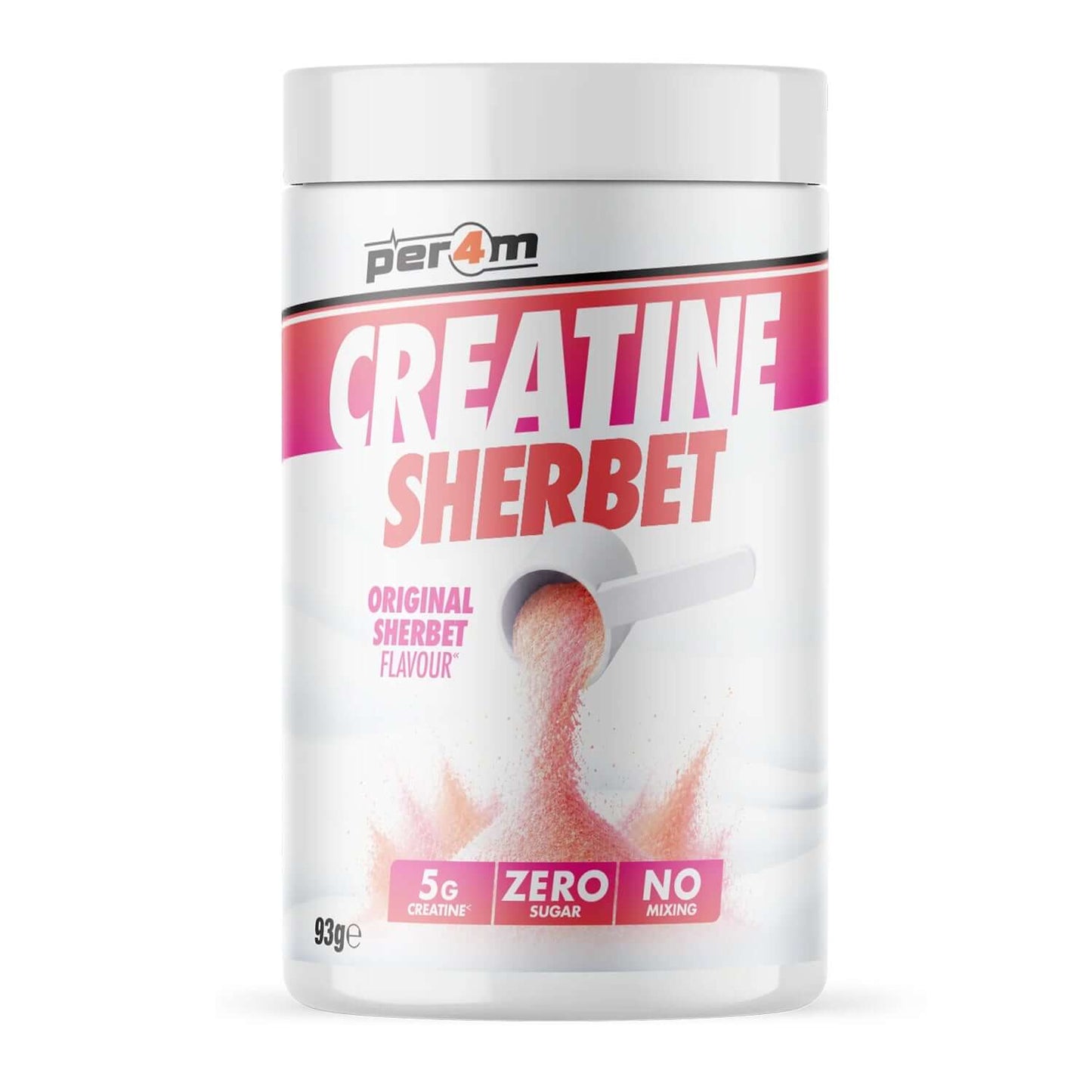 Per4m Creatine Sherbert Size: 93g Flavour: Original