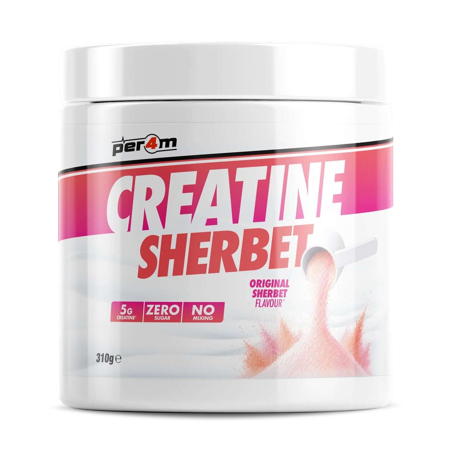 Per4m Creatine Sherbert Size: 310g Flavour: Original