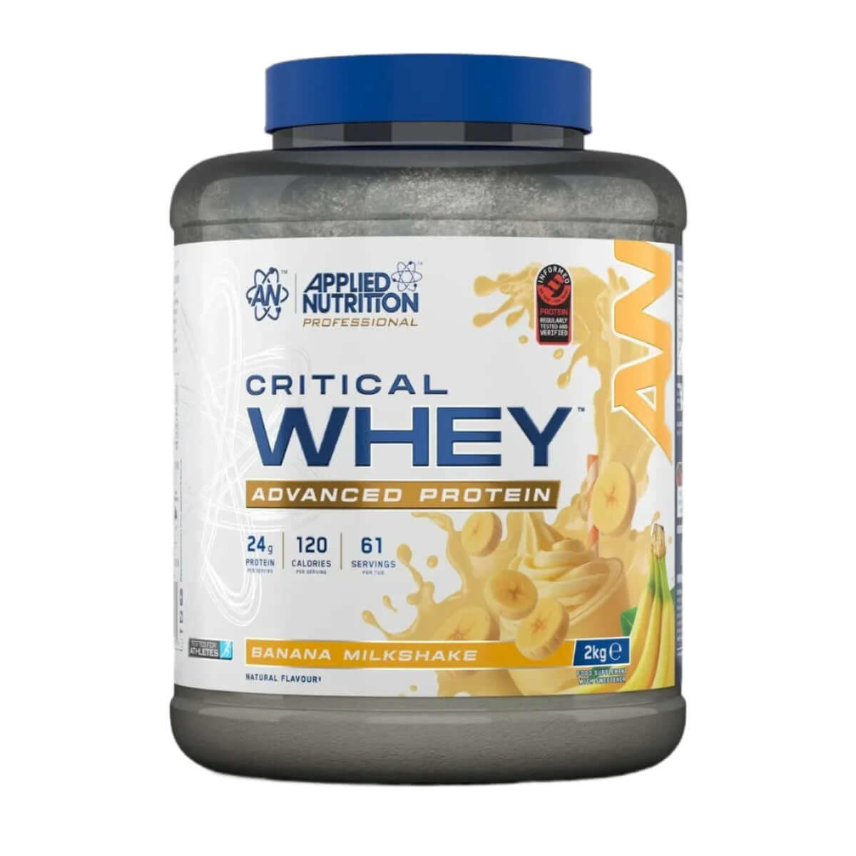Applied Nutrition Critical Whey Size: 2kg Flavour: Banana
