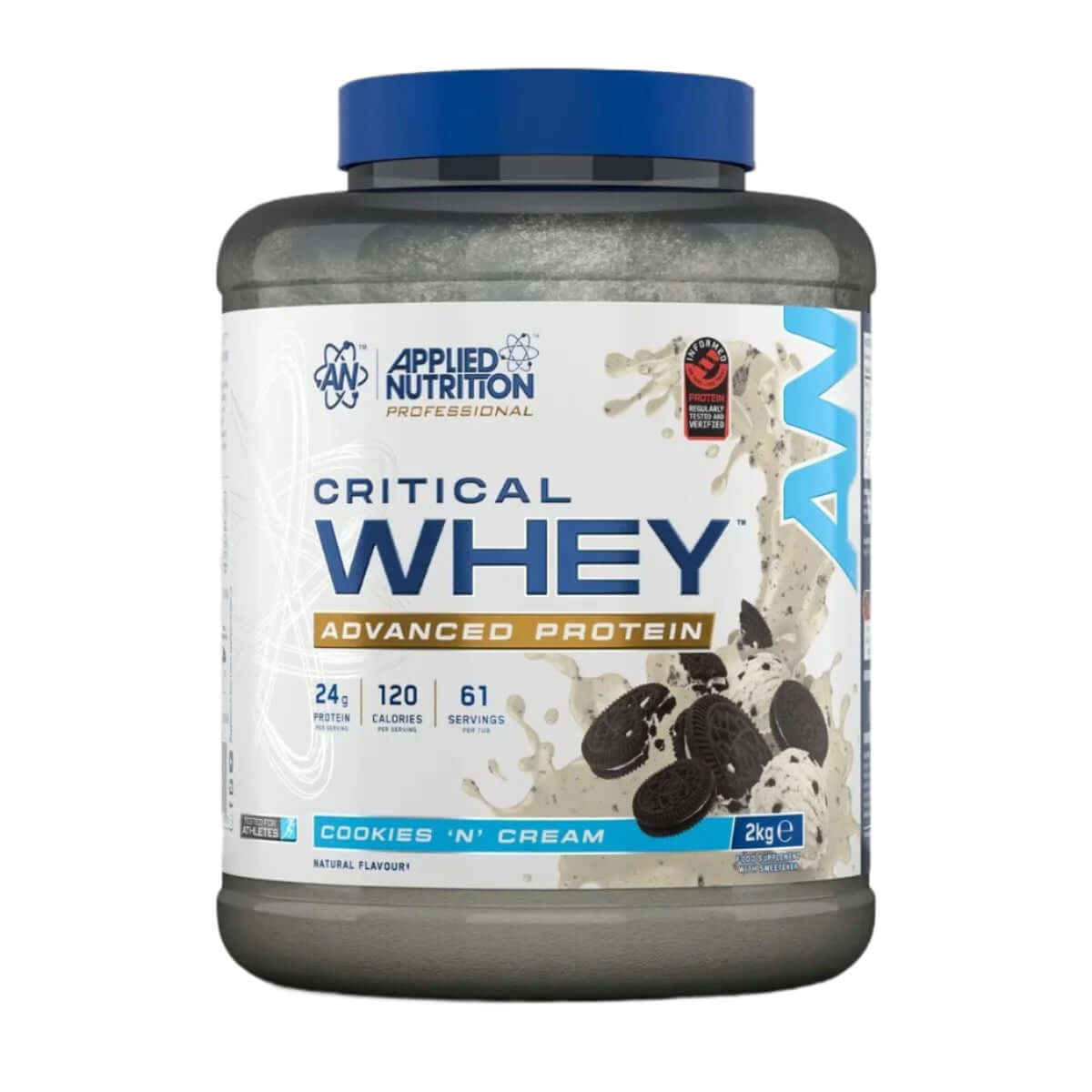 Applied Nutrition Critical Whey Size: 2kg Flavour: Cookies N Cream
