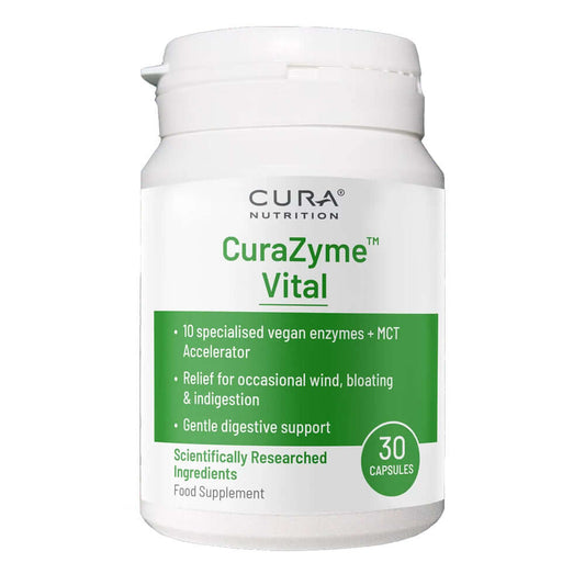 Cura Nutrition CuraZyme Vital Size: 30 Capsules