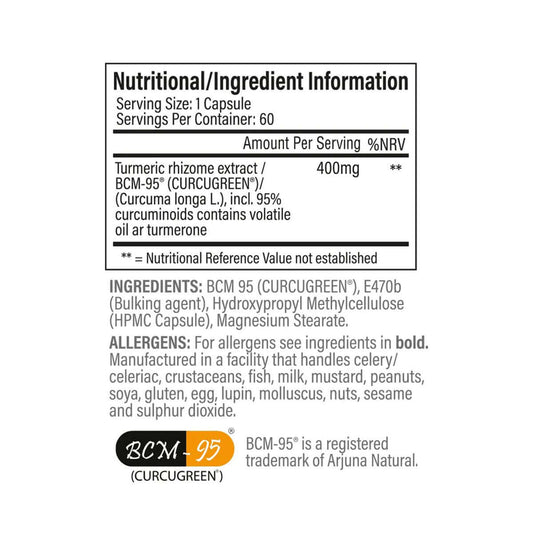 Trained By JP Cure Coming Nutrition Facts