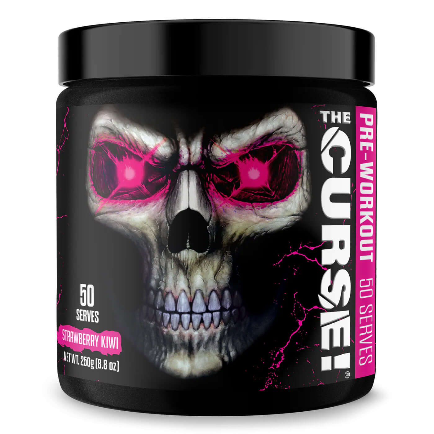 JNX Sports The Curse Pre Workout Size: 50 Svgs Flavour: Strawberry Kiwi
