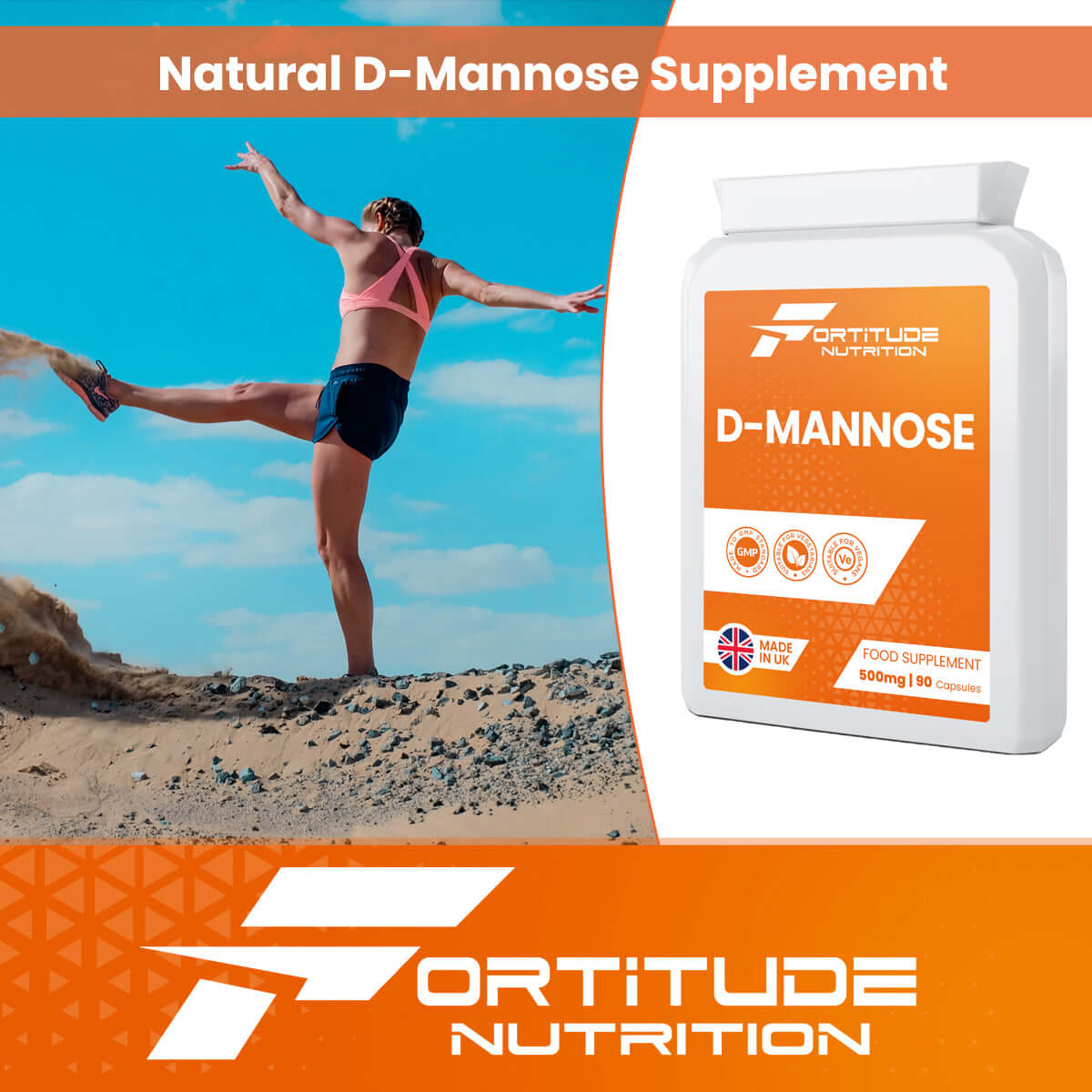 Fortitude Nutrition D-Mannose