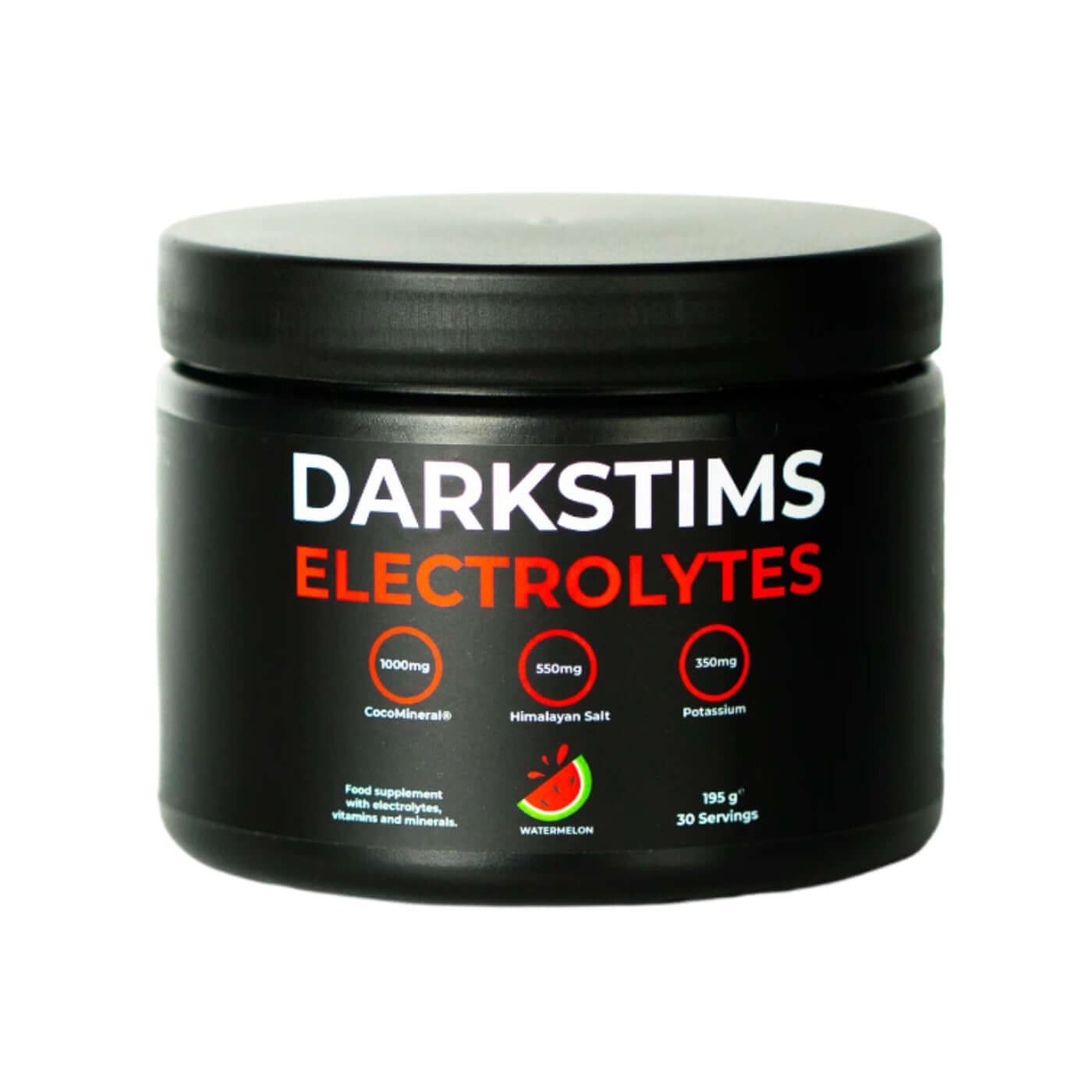 DarkStims Electrolytes Size: 195g Flavour: Fruit Punch