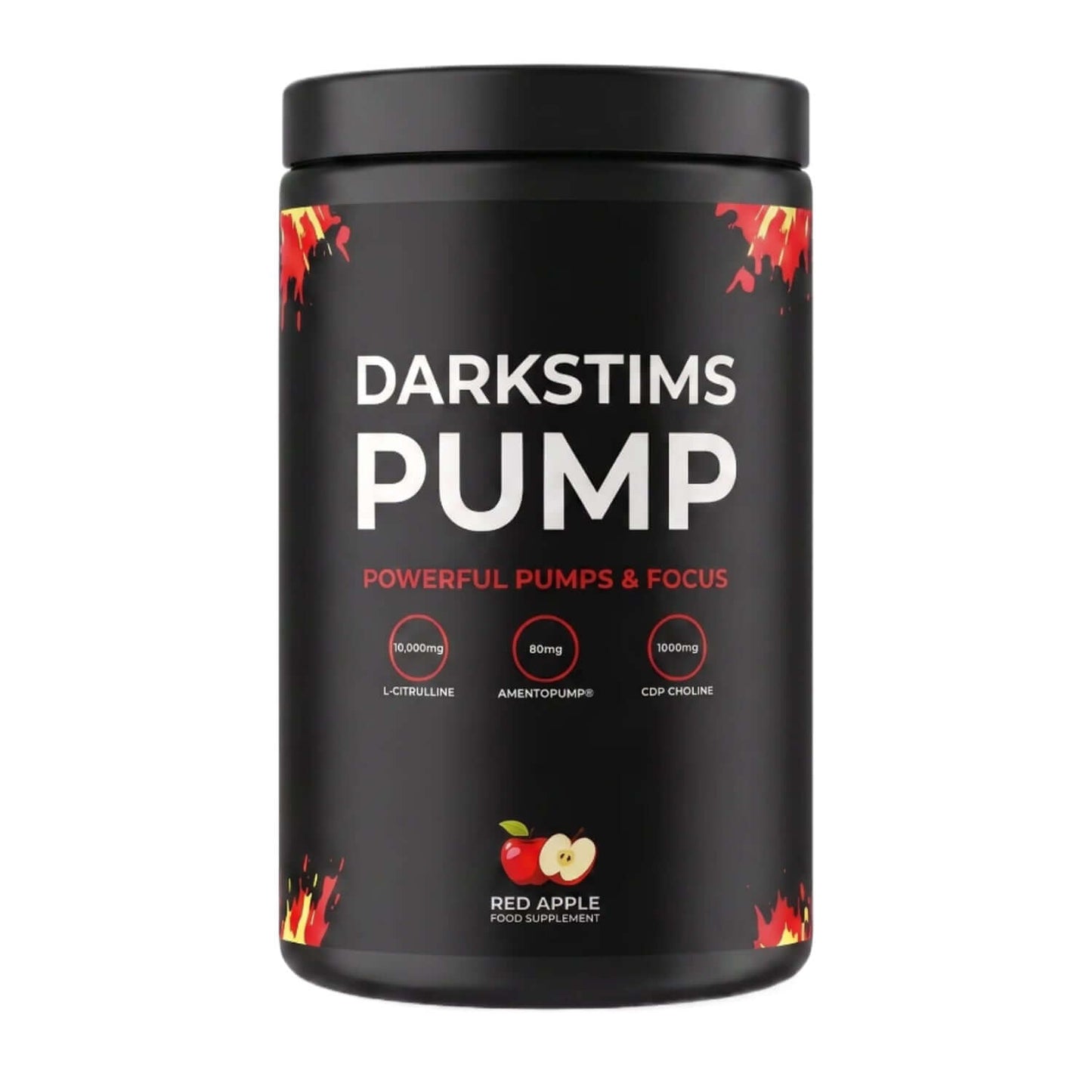 DarkStims Pump V2 Size: 520g Flavour: Red Apple