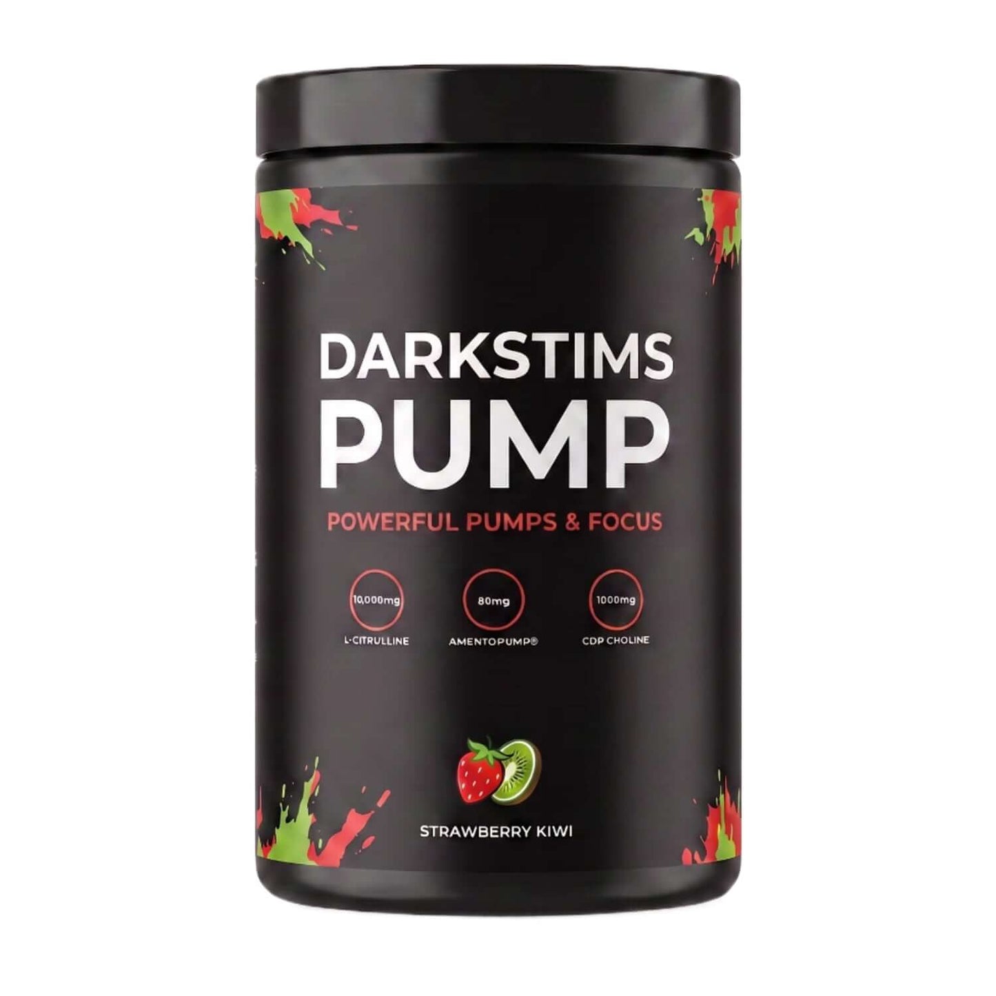 DarkStims Pump V2 Size: 520g Flavour: Strawberry Kiwi