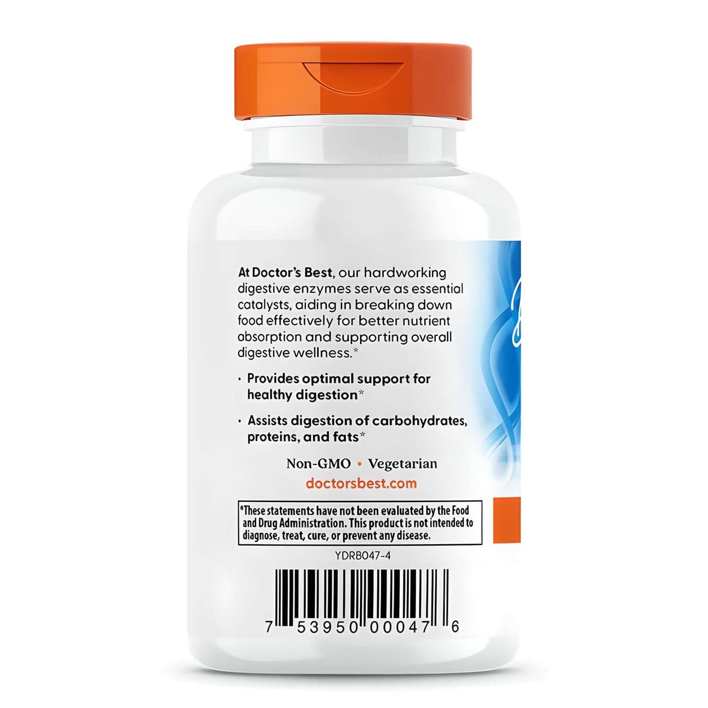 Doctor's Best Digestive Enzymes Nutrition Facts