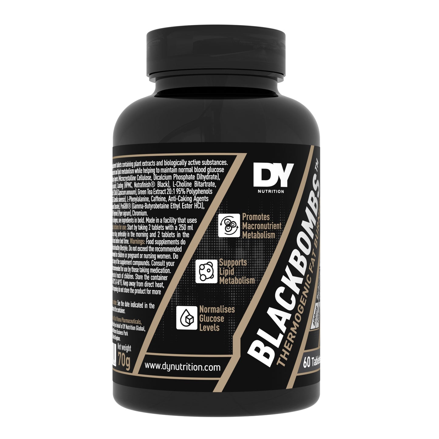 Dorian Yates Black Bombs Label