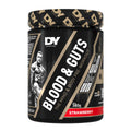 DY Nutrition Blood & Guts Strawberry Pre-Workout, 380g. A supplement for mind and body.