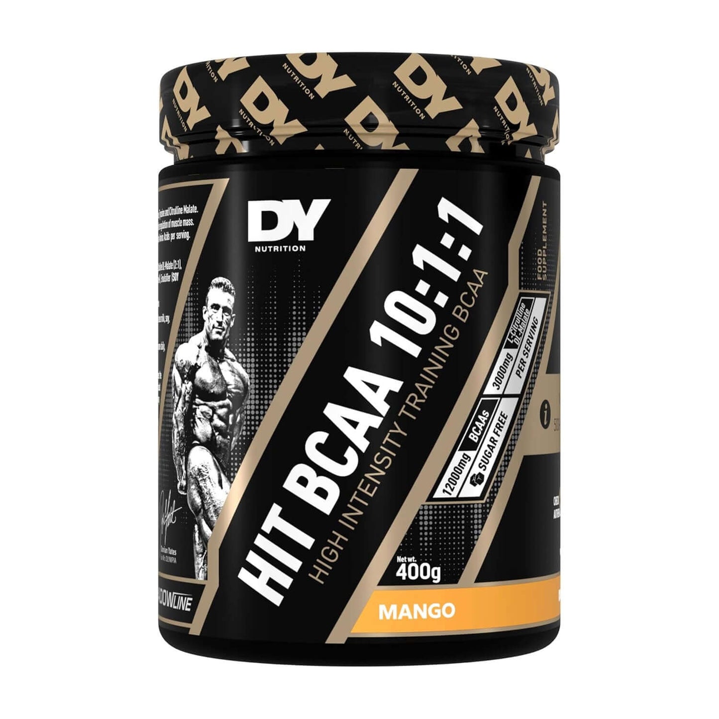 Dorian Yates Nutrition HIT BCAA 10:1:1 Size: 20 Svgs Flavour: Mango